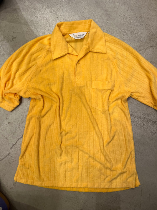 Vintage Terrycloth Polo Shirt