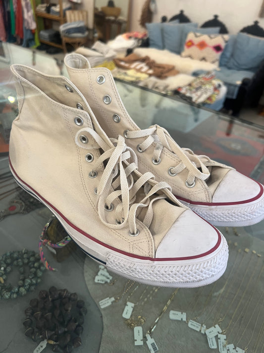 Vintage Ivory Converse