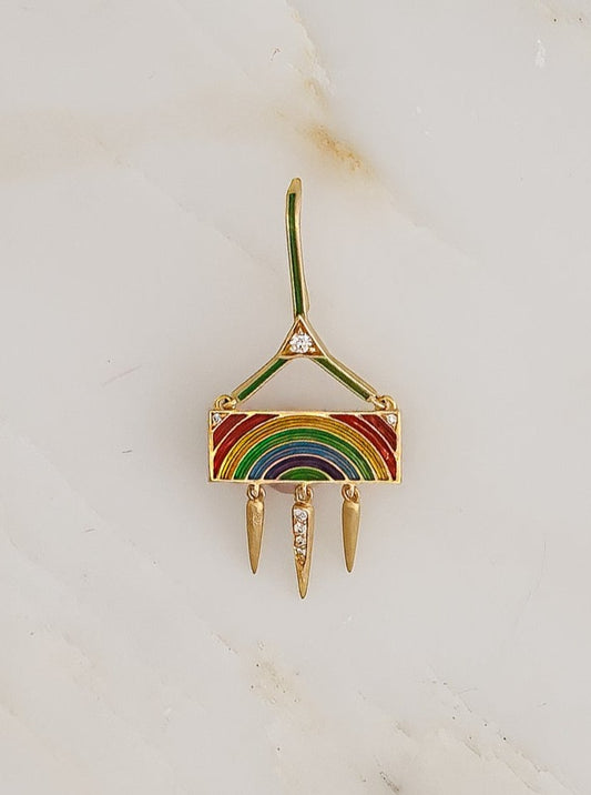 Rainbow Earring (Single Earring)