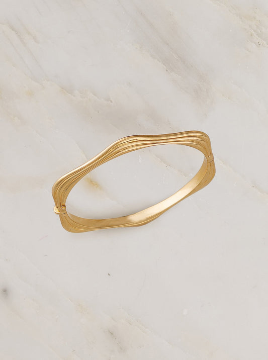 Gold Marea Bangle