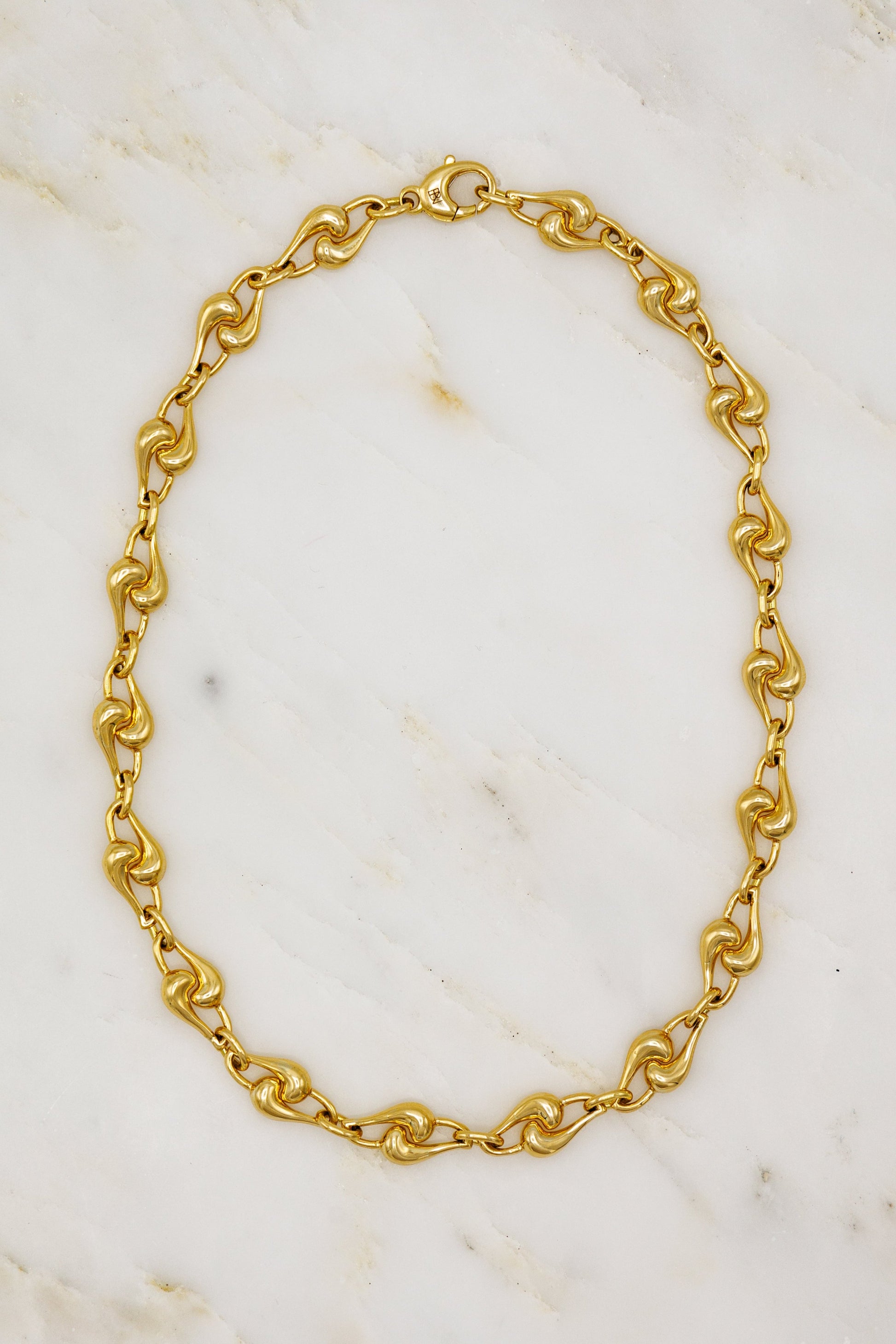 Brent Neale 18k yellow gold Medium Knot Link Chain necklace