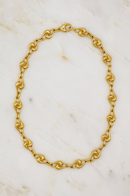 Brent Neale 18k yellow gold Medium Knot Link Chain necklace