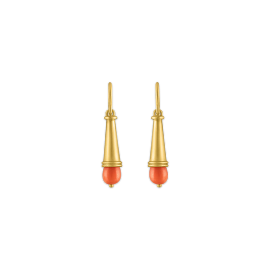 Coral Beecher Earring