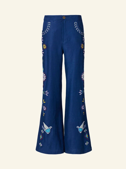 Bunny Navy Beaded Jean