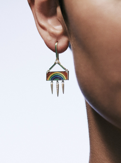 Rainbow Earring (Single Earring)