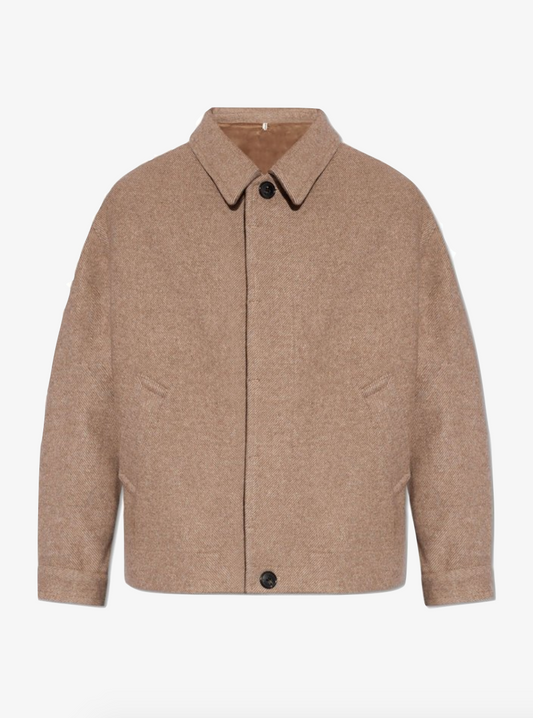 Simon Coat in Beige