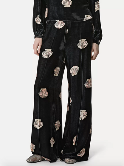 Mother of Pearl Trousers in Velvet