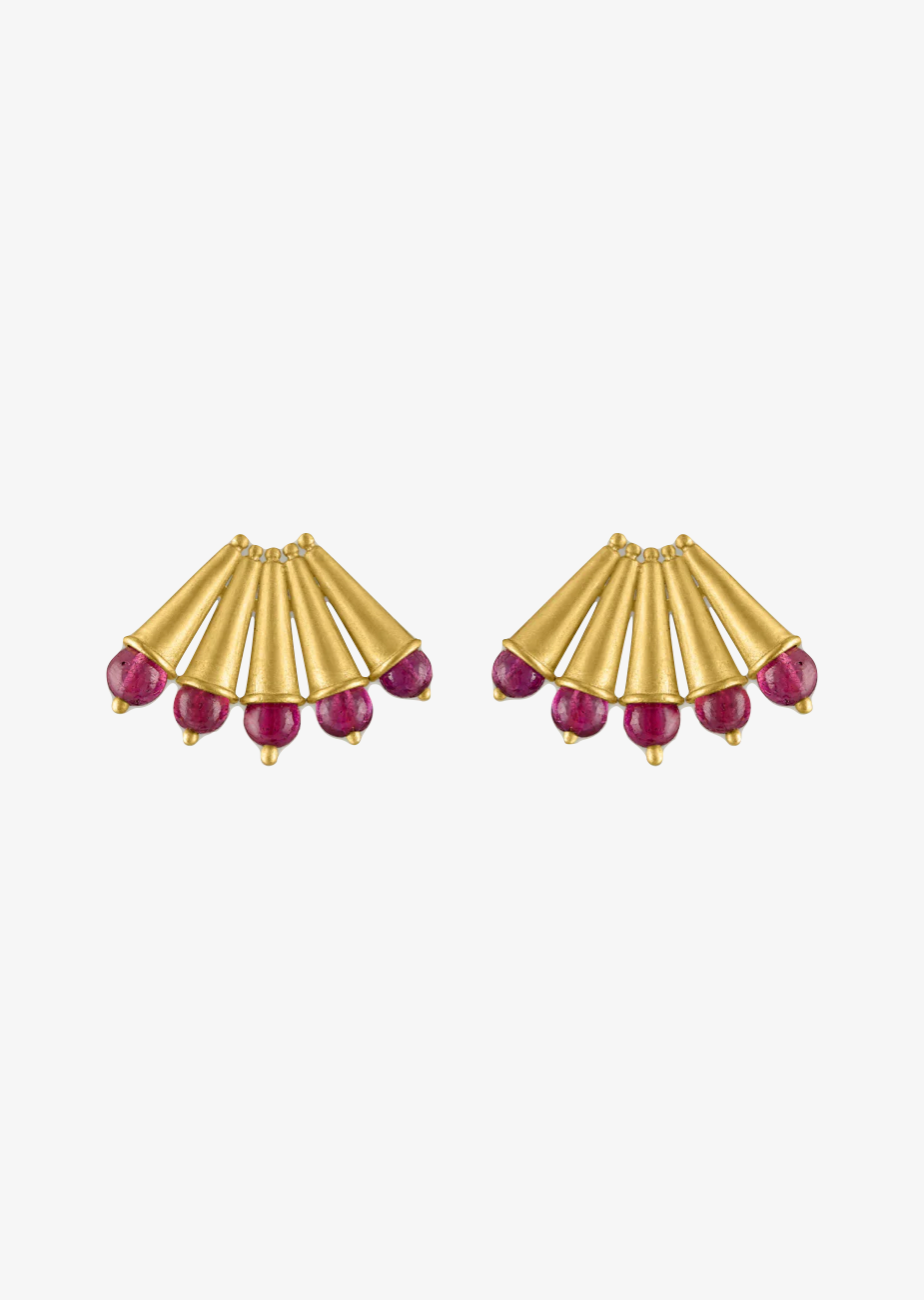 Ruby Janam Earring