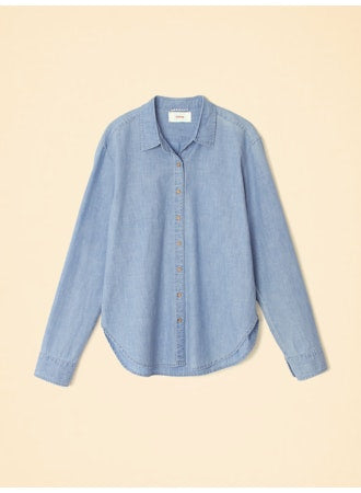 Xirena Beau Shirt in Dusty Blue