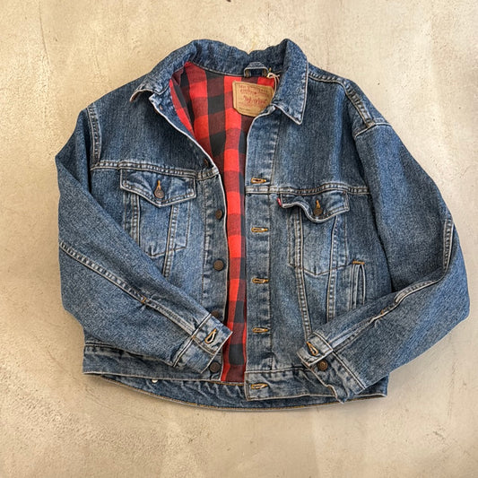 Vintage Levi’s Jacket with Flannel Lining