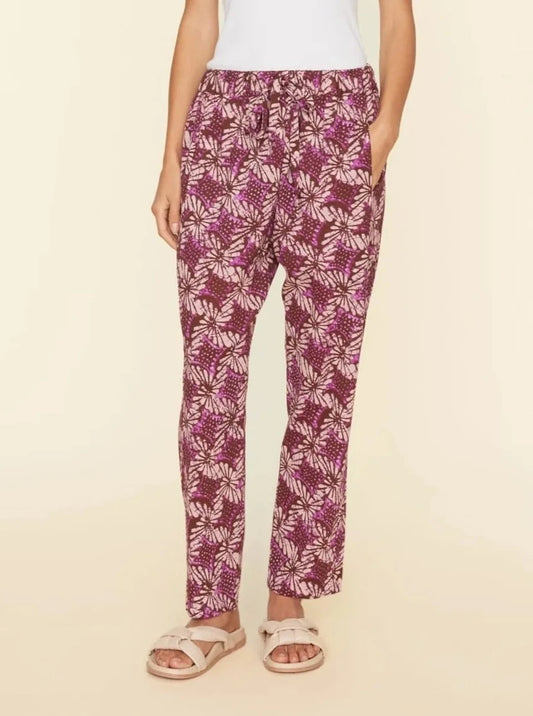 Draper Pant in Mulberry Petal