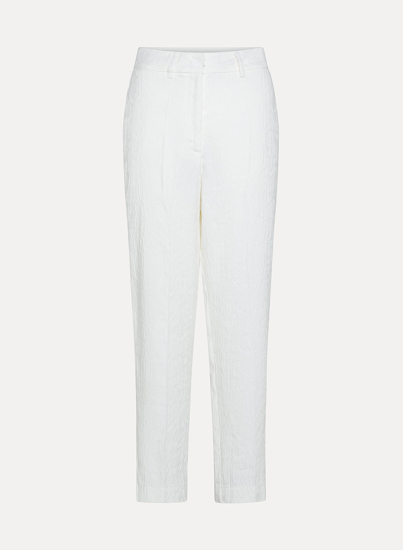 Structure Crepe Jacquard Pants