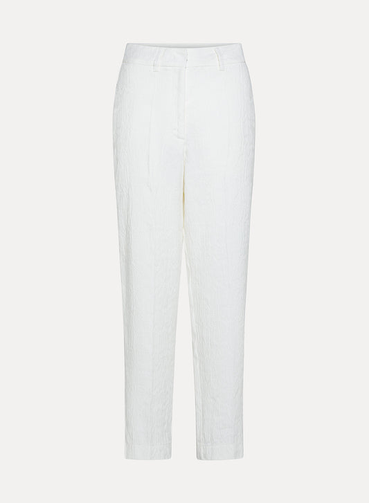 Structure Crepe Jacquard Pants